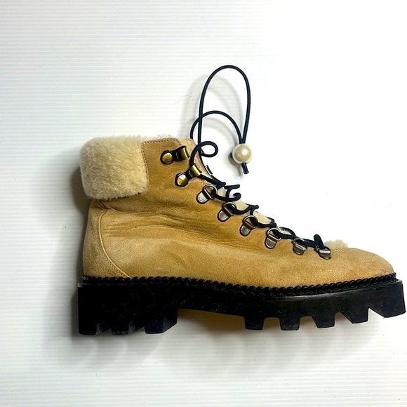 Nicholas Kirkwood DELFI Shearling Hiking Boot - Picture 9 of 11